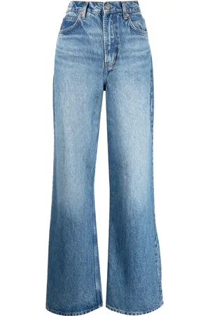Reformation Cary high-rise wide-leg jeans