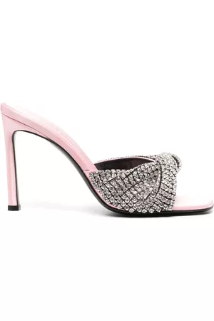 Sergio Rossi Women Sandals - Evangelie 95mm crystal sandals
