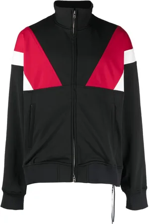 MASTERMIND Embroidered-logo colour-block jacket