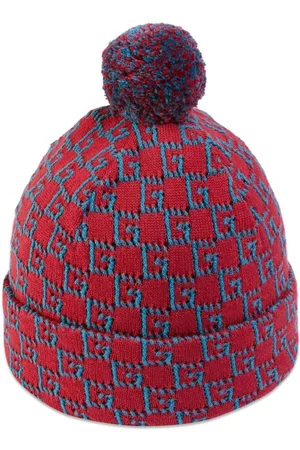 Gucci Boys Hats - Square G knitted hat