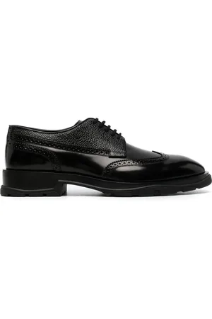 Alexander McQueen Lace-up leather brogues