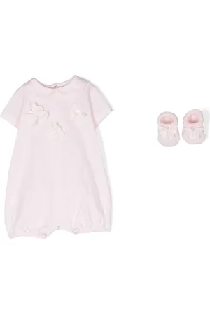 Story Loris Butterfly-appliqu?? romper set