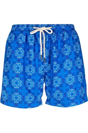 PENINSULA SWIMWEAR Graphic-print swim shorts