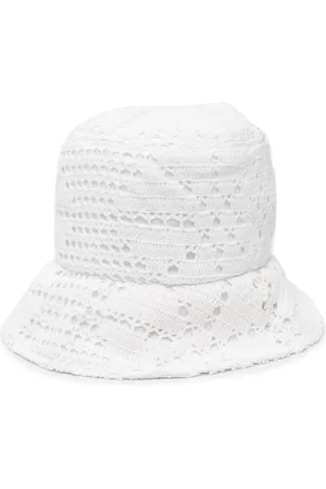 Comme des Garçons Crochet-knit cotton bucket hat