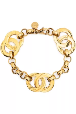 Céline Women Bracelets & Bangles - 1990s pre-owned circle-charm chain bracelet
