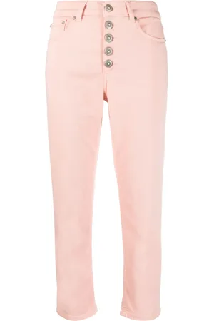 Dondup Cropped dyed tapered jeans