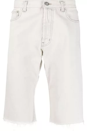 Saint Laurent Knee-length denim shorts