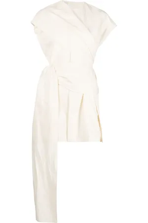 UMA WANG Asymmetric cotton blouse