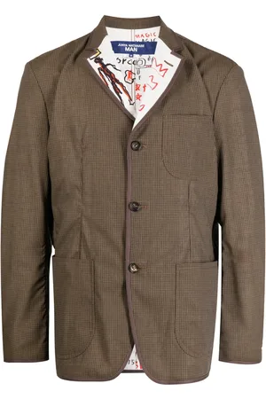 JUNYA WATANABE X Basquiat graphic-print blazer