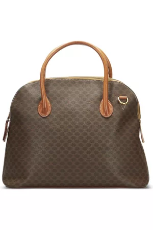 Céline Women 17 Inch Laptop Bags - Macadam Dome two-way handbag