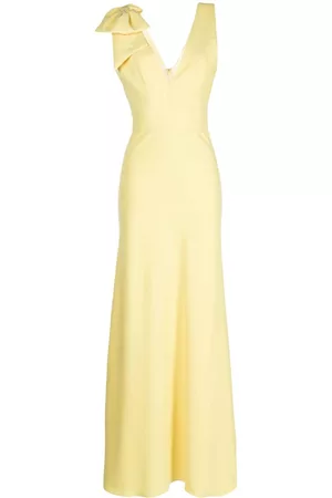 Bambah Bow-detail maxi dress