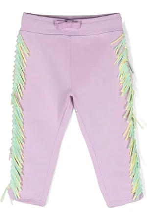 Stella McCartney Fringe-detail track pants