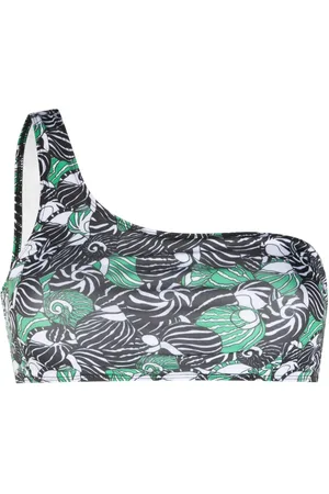 ROSEANNA Lino Coquillages graphic-print bikini top