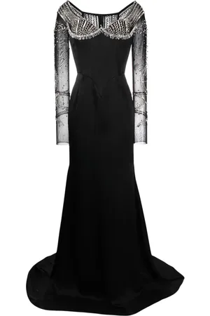 Cristina Savulescu Noble Venus crystal-embellished gown