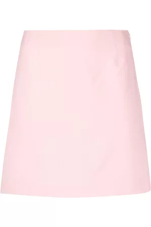 Manuel Ritz Women Mini Skirts - Virgin-wool mid-rise mini skirt