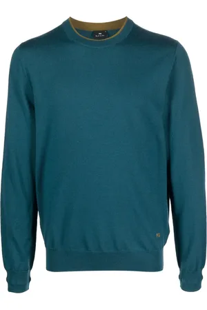 Paul Smith Logo-embroidered merino jumper