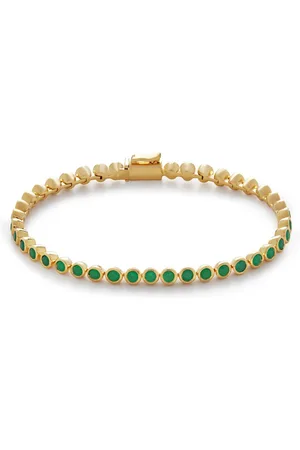 Monica Vinader Essential -onyx tennis bracelet