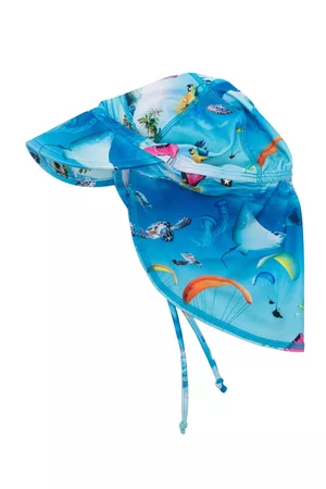 Molo Boys Hats - Graphic-print sun-protecting hat