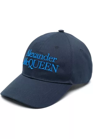 Alexander McQueen Men Caps - Logo-embroidered baseball cap