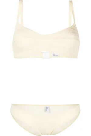Lisa Marie Fernandez Texture-finish bikini set