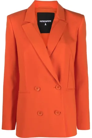Patrizia Pepe Essential double-breasted blazer