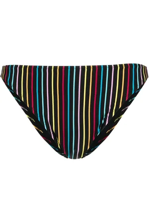 Solid The Elsa pinstripe bikini bottoms