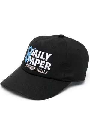 Daily paper Women Caps - Logo-embroidered cotton cap