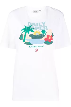 Daily paper Women Short Sleeve - Remy cotton T-shirt