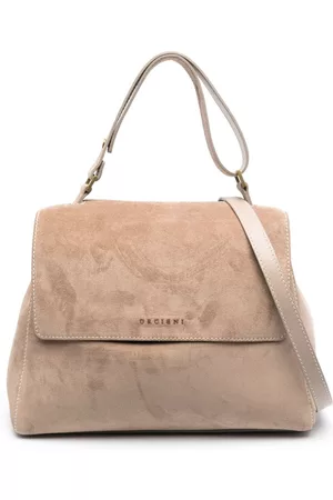 Orciani Women 17 Inch Laptop Bags - Sveva Soft leather tote bag
