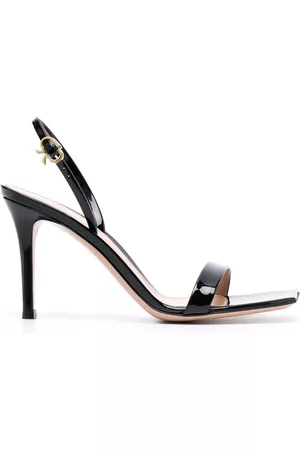 Gianvito Rossi Women Sandals - Ribbon Stiletto 85mm leather sandals