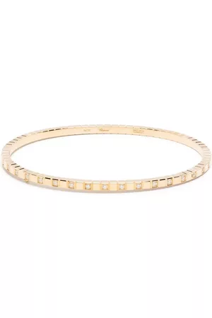Chopard 18kt yellow Ice Cube diamond bangle