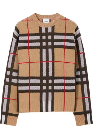 Burberry Vintage Check round-neck jumper