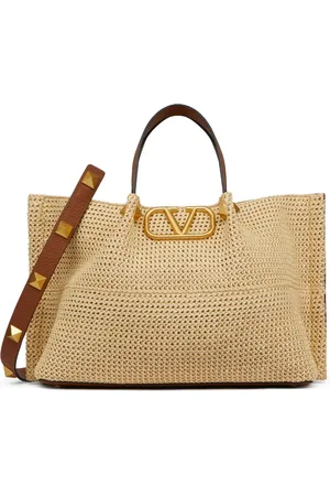VALENTINO GARAVANI Summer woven tote bag