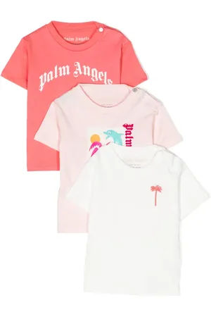 Palm Angels Logo-print cotton T-shirt