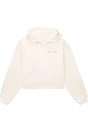 Sporty & Rich Tennis Club logo-print hoodie