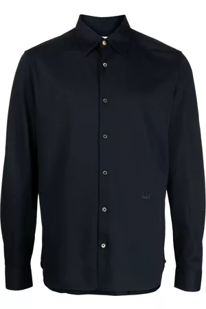 Dunhill Long-sleeved cotton shirt