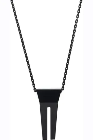 Rick Owens Open Trunk charm necklace
