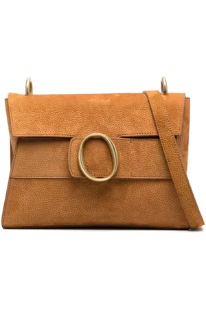 Orciani Women 17 Inch Laptop Bags - Ofelia leather crossbody bag