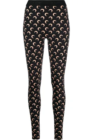 Marine Serre Fuseaux Moon printed leggings