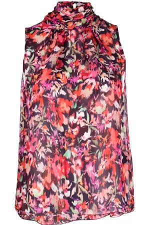 Patrizia Pepe Floral-print georgette blouse