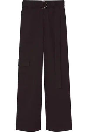 Proenza Schouler Belted-waist cargo trousers
