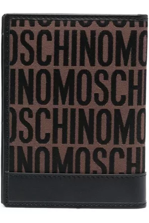 Moschino Women Wallets - Jacquard logo bi-fold wallet