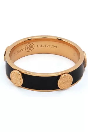 Tory Burch Women Rings - Miller logo-stud ring