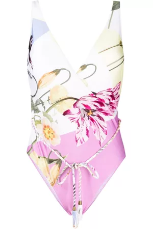 Ted Baker Women Swimming Costumes - Rozieh floral-print swimsuit