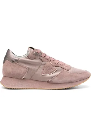 Philippe model TRPX suede low-top sneakers