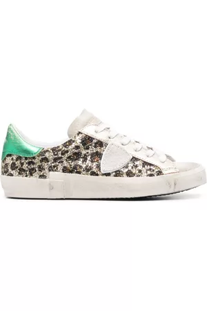 Philippe model Women Designer low top sneakers - PRSX leather low-top sneakers