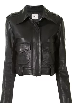 Khaite The Cordelia leather jacket
