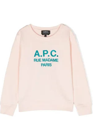 A.P.C. Embroidered-logo cotton sweatshirt