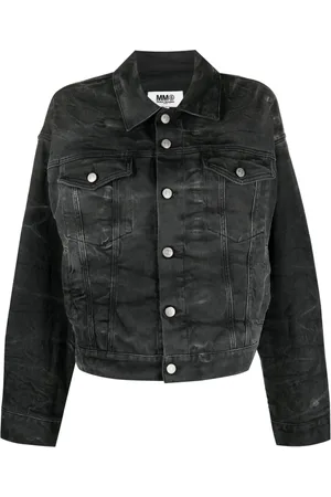 Maison Margiela Crease-effect denim jacket