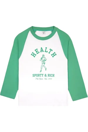 Sporty & Rich NY Running Club long-sleeve T-shirt